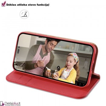Dux Ducis Hivo odinis dėklas - raudonas (Apple Iphone 14 Pro) Dux Ducis Hivo odinis dėklas - raudonas (Apple Iphone 14 Pro)